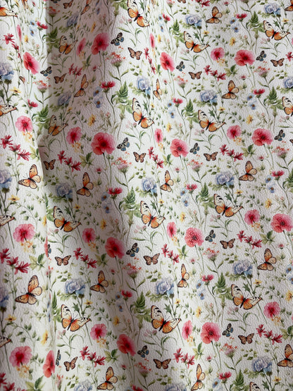 Monarch Butterflies  - Printed Lychee Vinyl