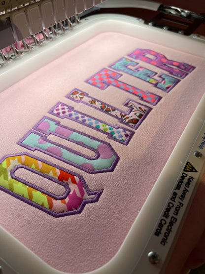 QUILTER - Tula Pink Edition - Embroidered Hoodie or Crewneck