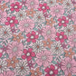 Pink Florals - Printed Lychee Vinyl