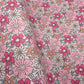 Pink Florals - Printed Lychee Vinyl