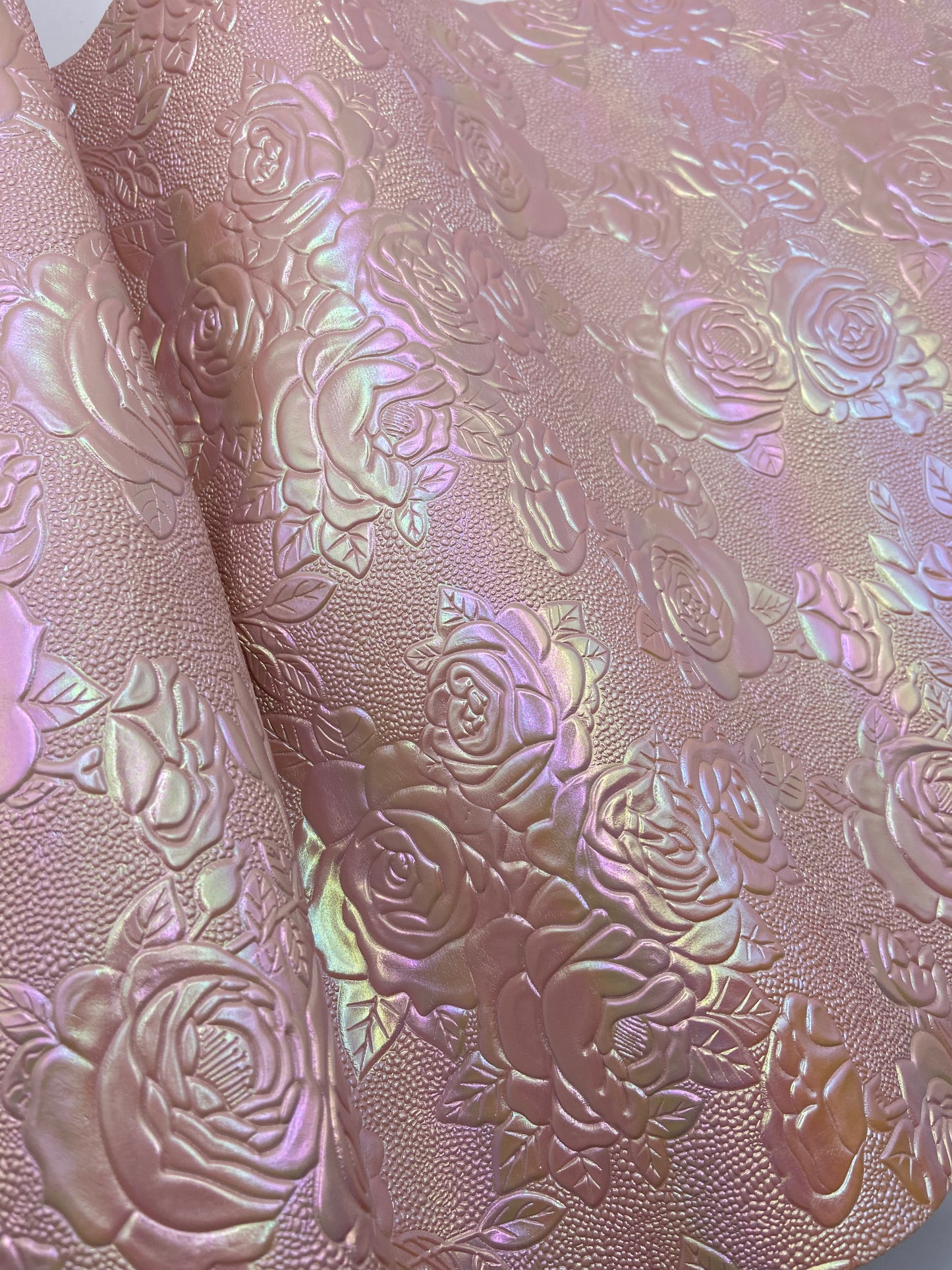 Embossed Roses (Pink) - Vinyl