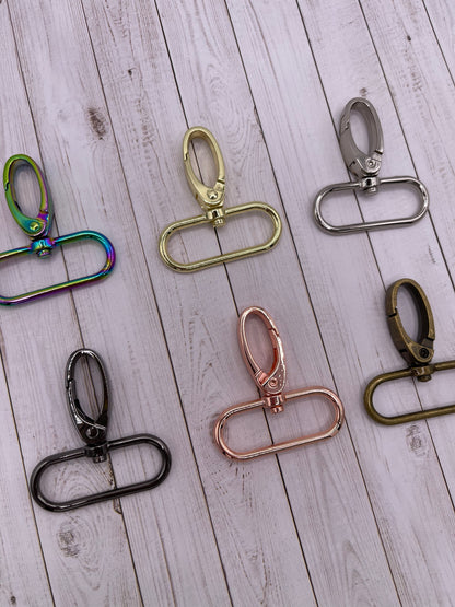 Swivel Clips (2 Pack) - 1.5" (6 Colours)