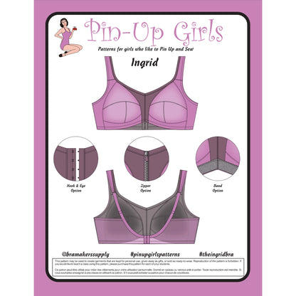 Patron de soutien-gorge sans armatures Ingrid