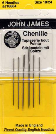 John James Chenille Needles - 4 Sizes