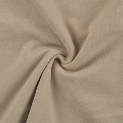 Fleece(Sweat) Solid - Sand