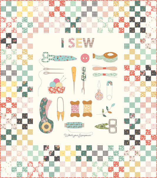 Sunsetridge I Sew Panel Quilt Kit by Minki Kim - Riley Blake