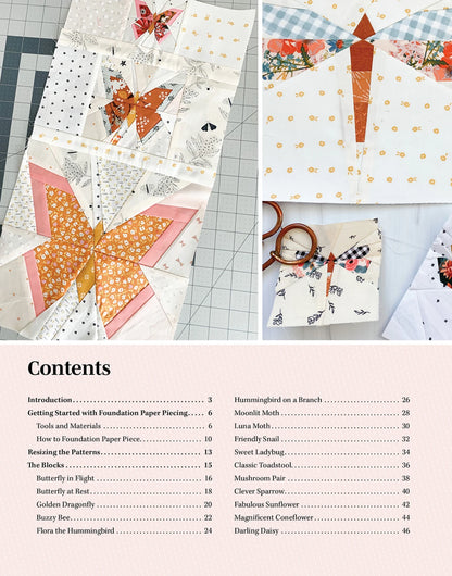 Wonderful World of Paper-Pieced Quilt Blocks - Liza Taylor Book