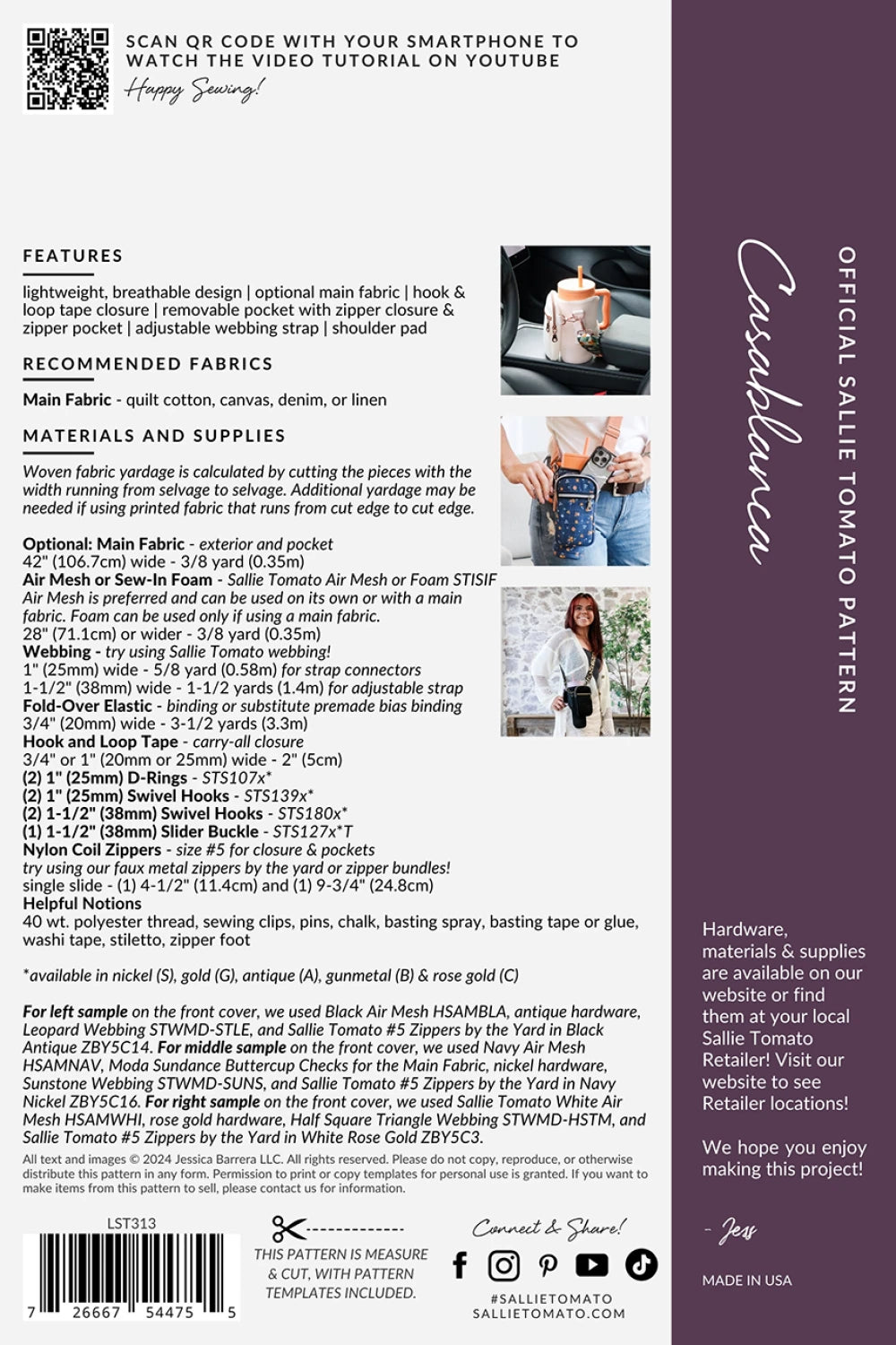 Casablanca - Sallie Tomato Pattern