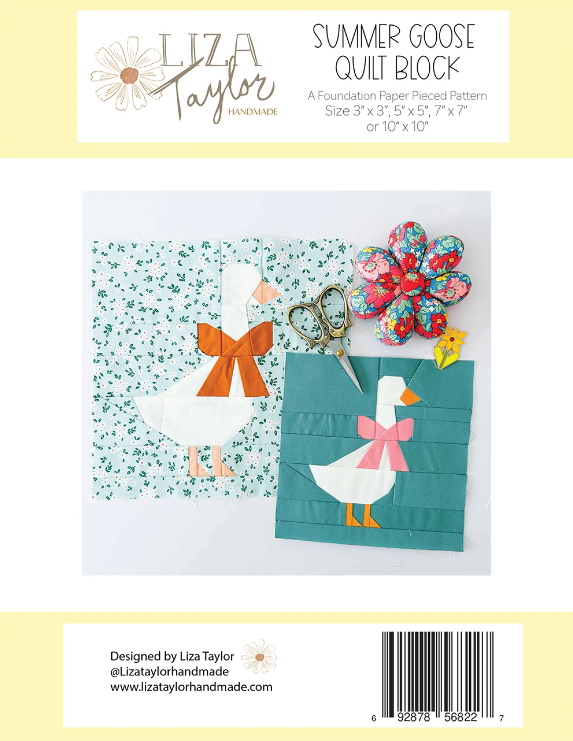Summer Goose FPP Pattern - Liza Taylor