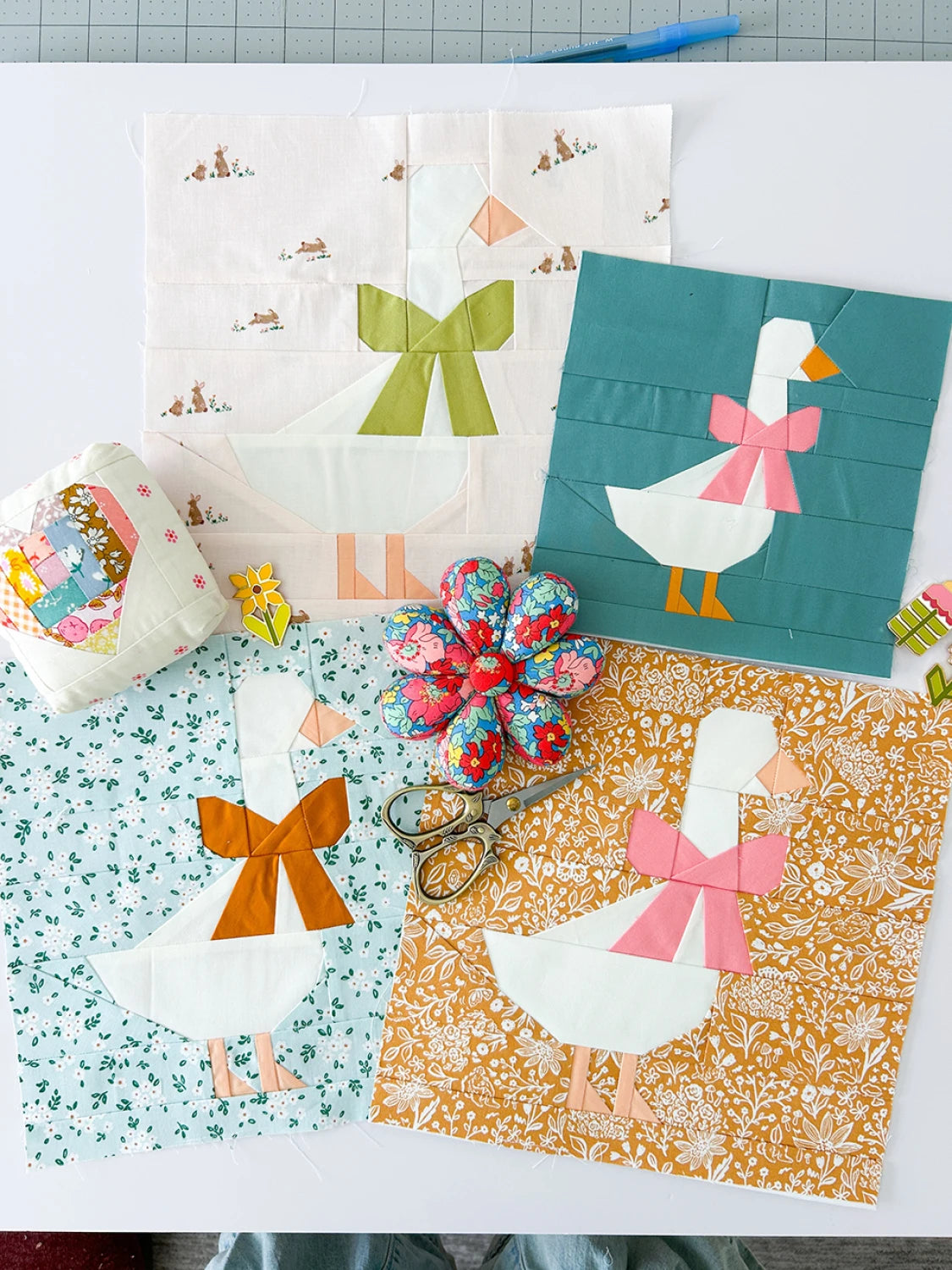 Summer Goose FPP Pattern - Liza Taylor