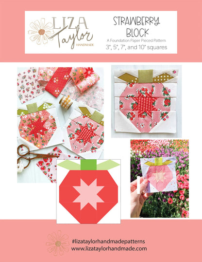 Motif FPP Fraise - Liza Taylor