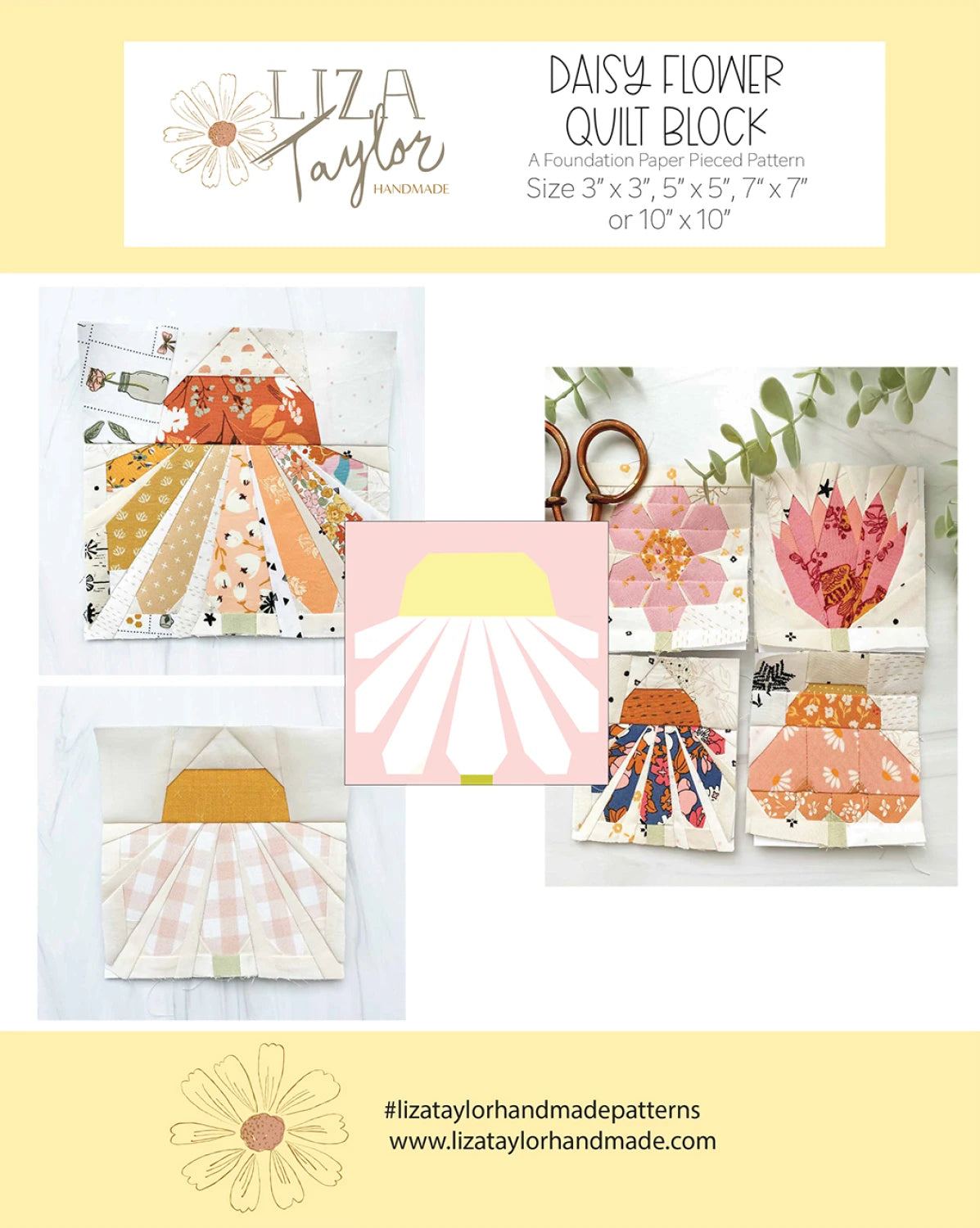 Daisy FPP Pattern - Liza Taylor