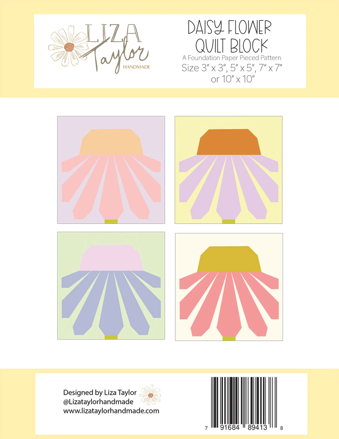 Daisy FPP Pattern - Liza Taylor