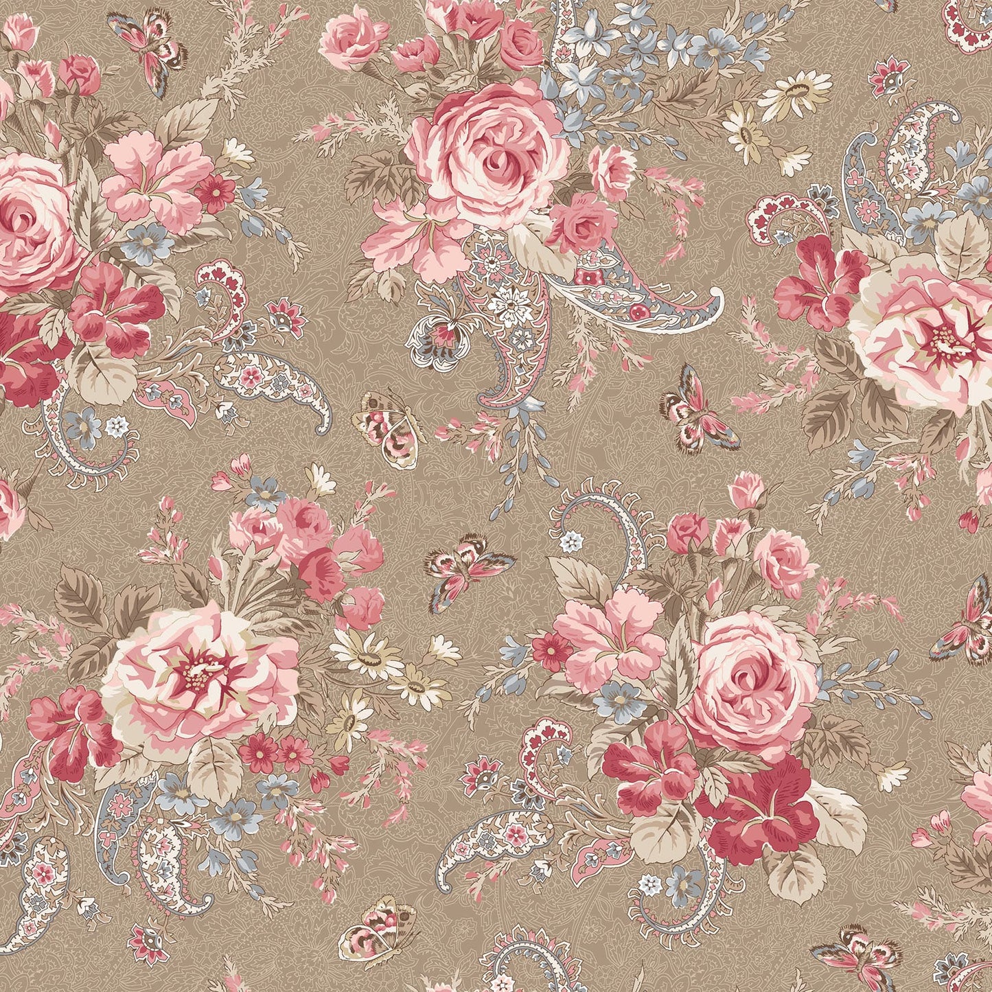 Meadow Blush - Fat Quarter Bundle 21pcs - Maywood Studios