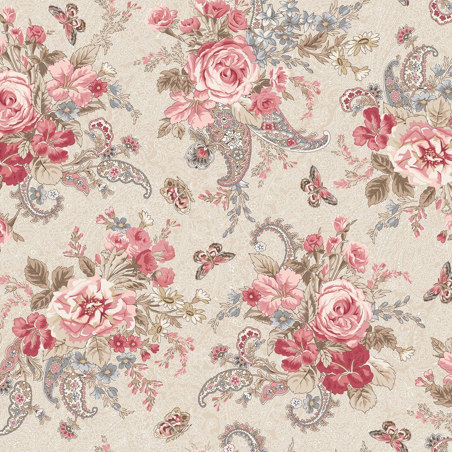Meadow Blush - Fat Quarter Bundle 21pcs - Maywood Studios