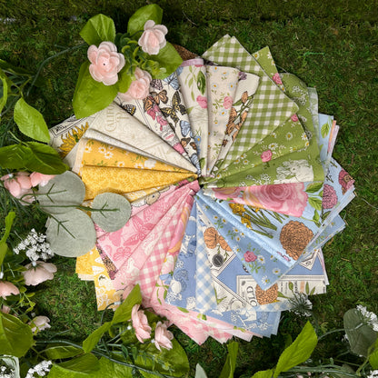 My Secret Garden (Stacy Iest Hsu) - Fat Quarter Bundle 26pcs + 1 Panel (36"x43") - Moda