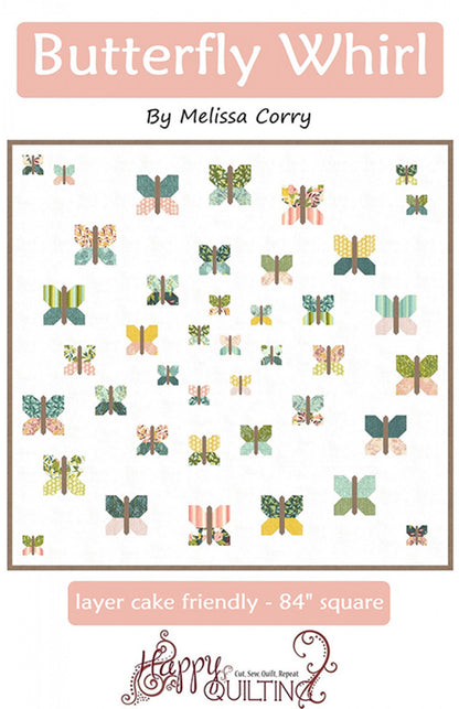 Butterfly Whirl Quilting Pattern - Melissa Corry