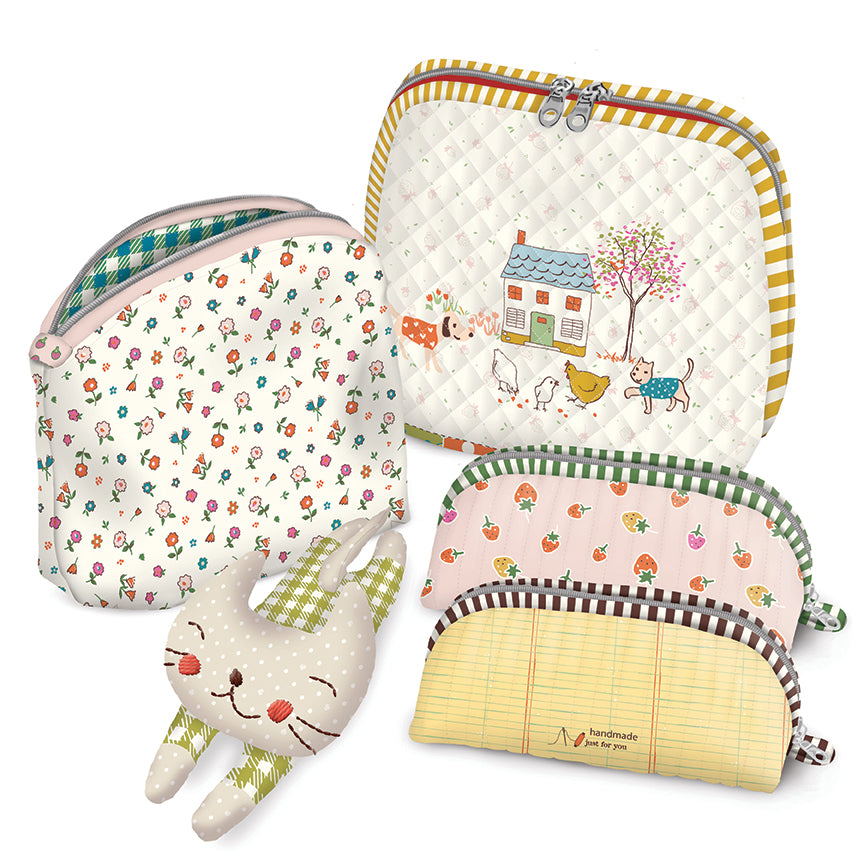 **PRE-ORDER** Ashmere - Pouch Panel - Minki Kim (Riley Blake Designs)