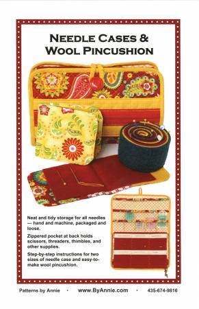 Needle Cases & Wool Pincushion - Byannie Pattern