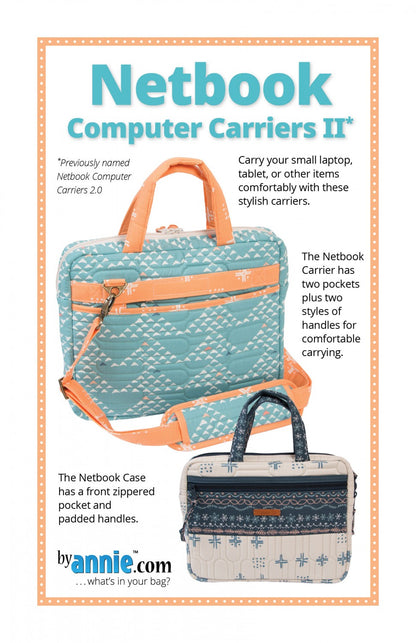 Netbook Computer Carriers II - Byannie Pattern