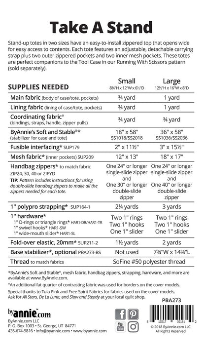 Take A Stand - ByAnnie Pattern