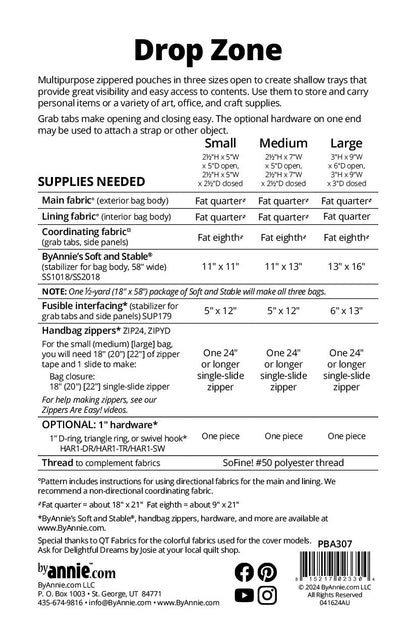 Drop Zone - ByAnnie Pattern