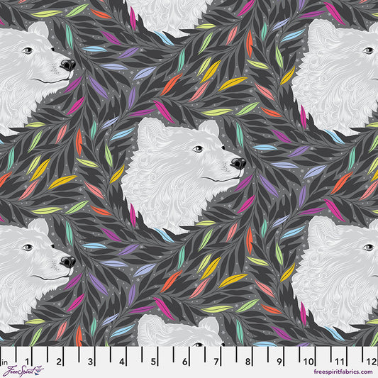 **PRE-ORDER** Tula Pink - Graywork - Just Barely (Carbon)