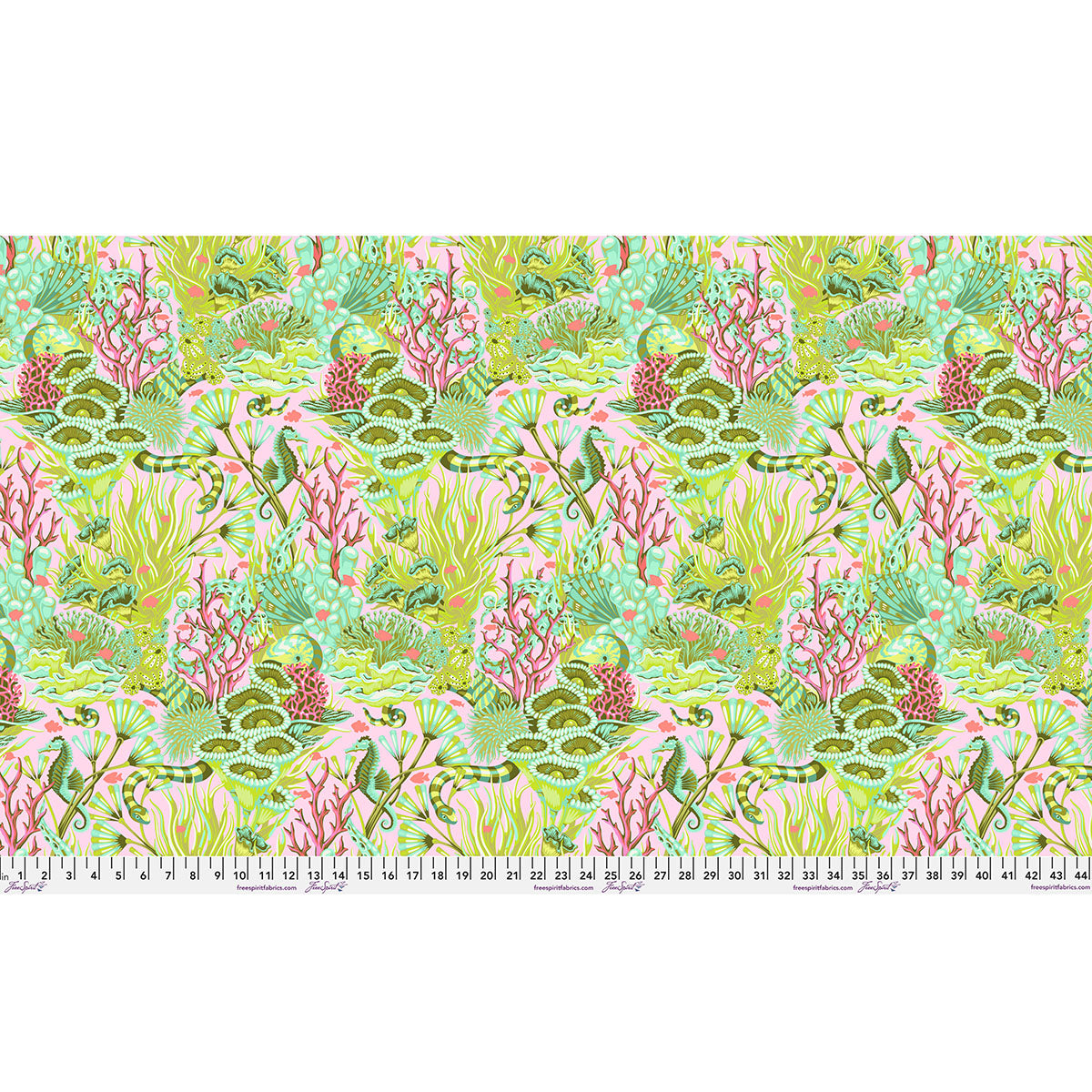 **PRE-ORDER** Tula Pink - Floral Reef - Reef What You Sew (Coralline)