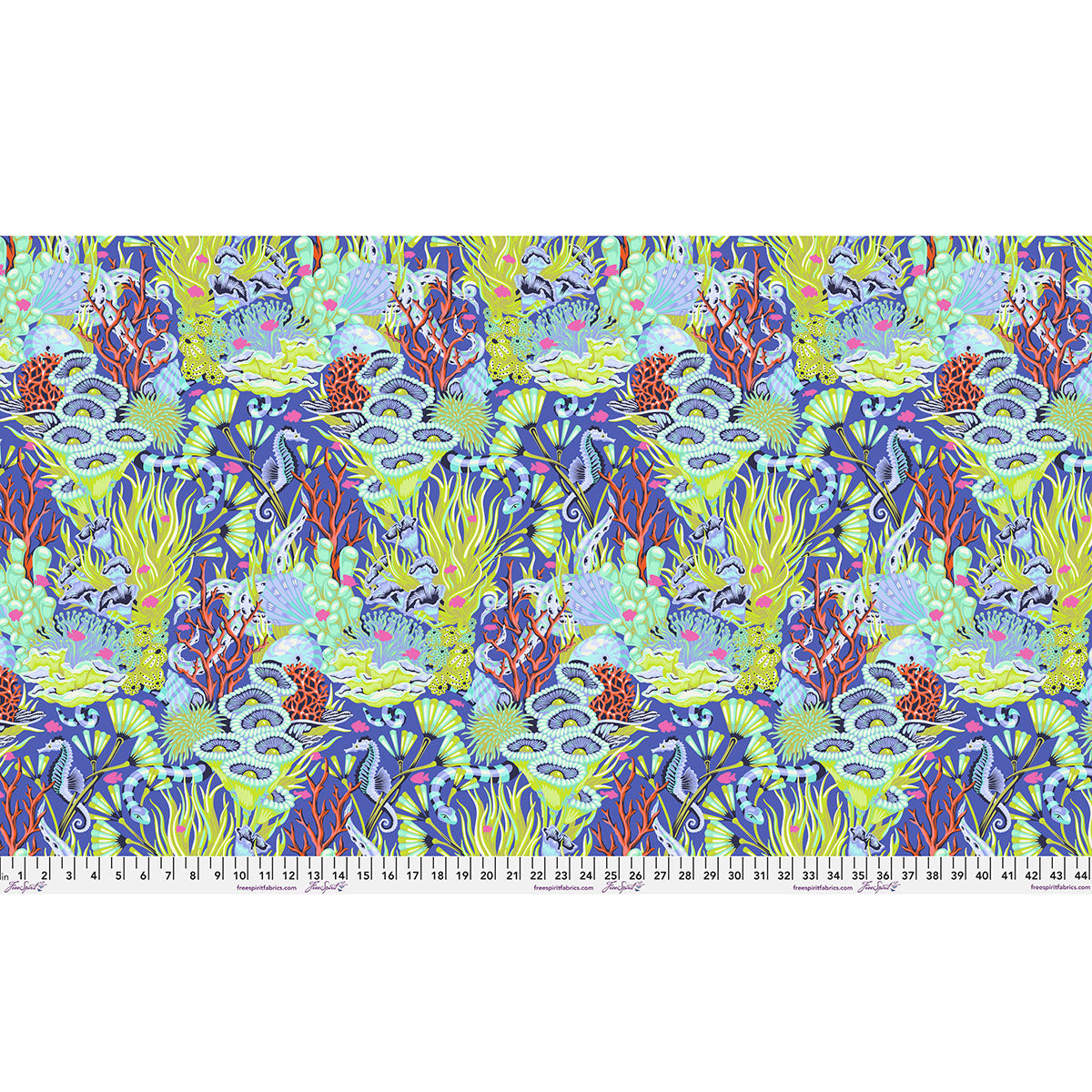 **PRE-ORDER** Tula Pink - Floral Reef - Reef What You Sew (Marine)