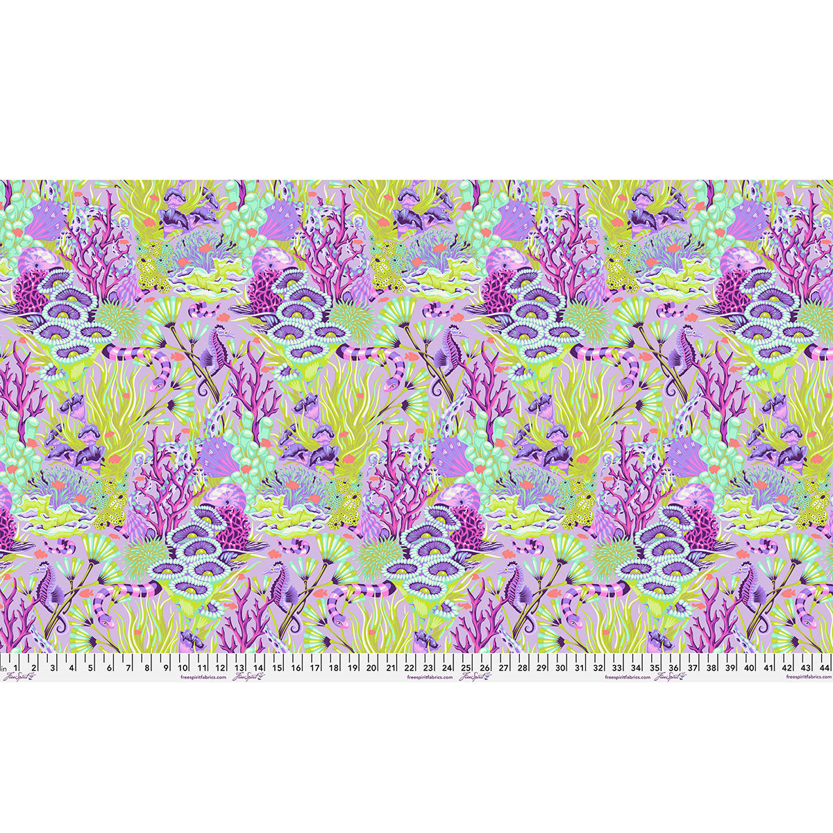 **PRE-ORDER** Tula Pink - Floral Reef - Reef What You Sew (Ultraviolet)