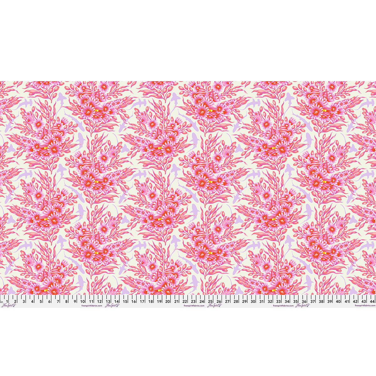 **PRE-ORDER** Tula Pink - Floral Reef - Shadow Sharks (Delphine)