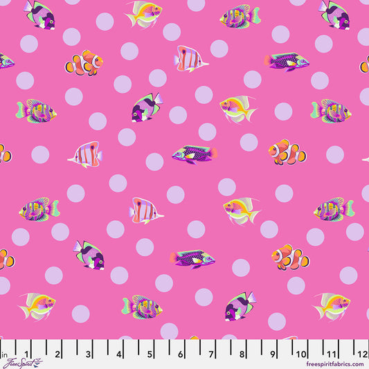**PRE-ORDER** Tula Pink - Floral Reef - School Crossing (Delphine)
