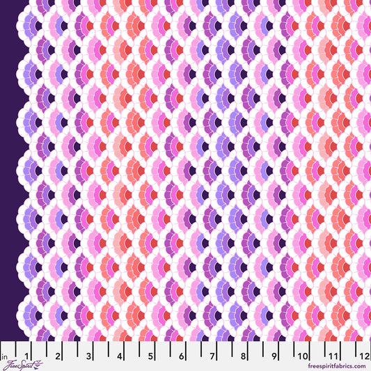 **PRE-ORDER** Tula Pink - Floral Reef - Aquatic Lace (Ultraviolet)