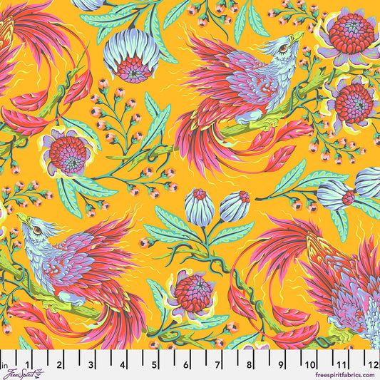 **PRÉCOMMANDE** Tula Pink - Legendary - Hot Wings (Dandelion)