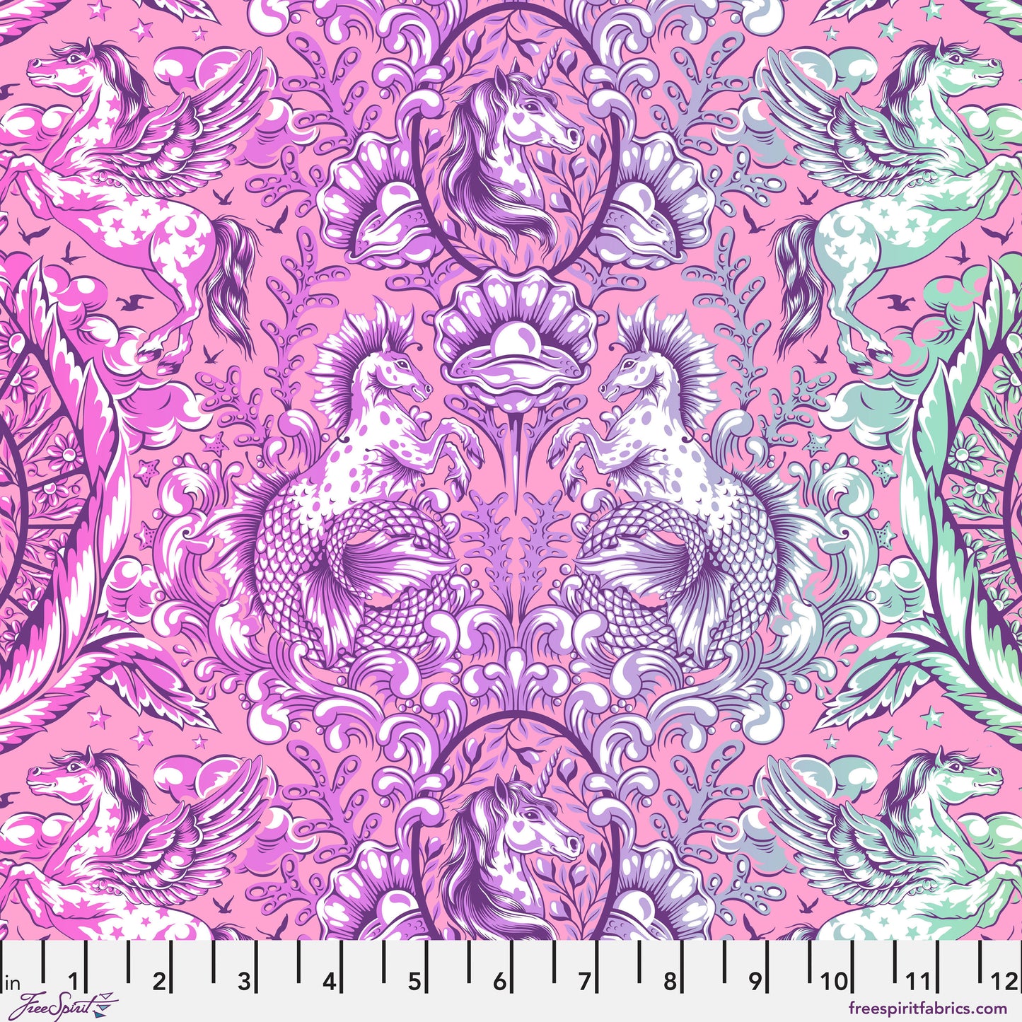 **PRÉCOMMANDE** Tula Pink - Legendary - Pony Tales (Wildorchid)