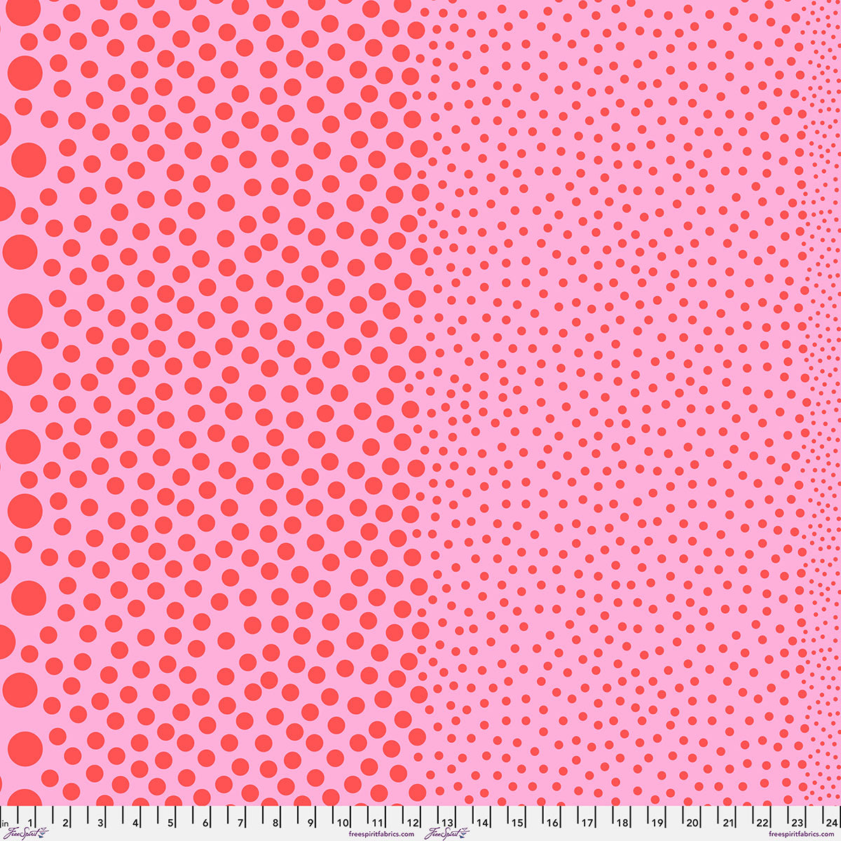 **PRÉCOMMANDE** Tula Pink - Down to Earth (True Colors) - Stones (Watermelon)
