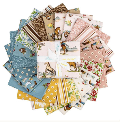 Cowgirl (Echo Park Paper co) - Fat Quarter Bundle 21 pcs  - Riley Blake Designs