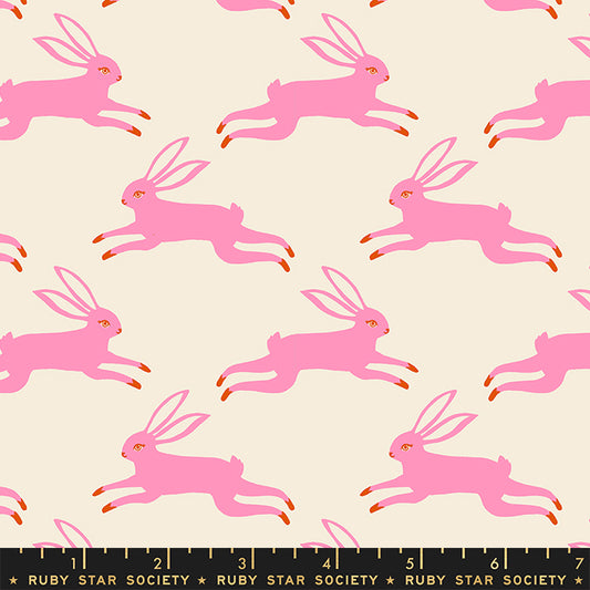 Backyard - Bunny Run Flamingo - Ruby Star Society