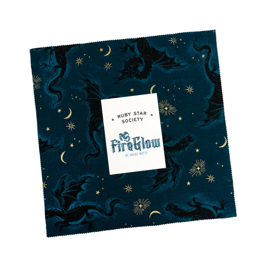 **PRÉCOMMANDE** FireGlow - 10" Layer Cakes - Ruby Star Society