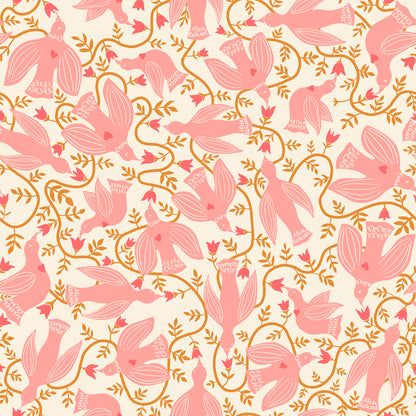 Endpaper - HUMMINGBIRDS | NATURAL  - Ruby Star Society