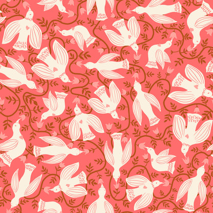 End Paper Canvas- Rose - Ruby Star Society