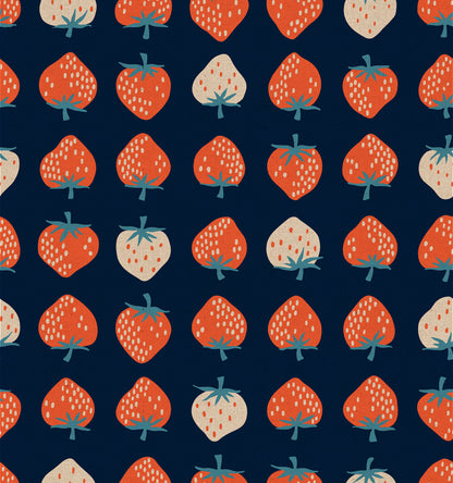 Strawberry Canvas - Navy - Ruby Star Society