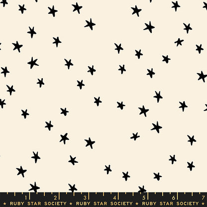 108" Starry - Black & White - Ruby Star Society