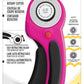 OLFA 45mm Ergonomic Rotary Cutter Magenta
