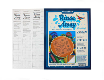 Wonderfil Rinse Away 8,5" x 11" (10 Feuilles)