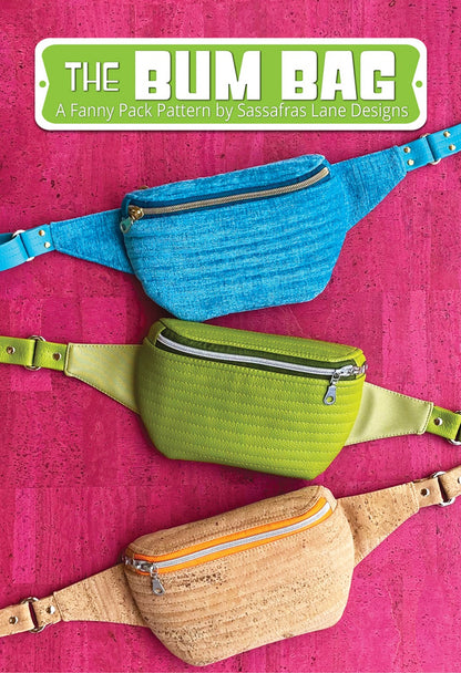 The Bum Bag - Sassafras Lane Deisgns Pattern