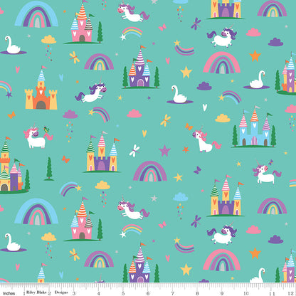 Fat Quarter Whole Collection Bundle - Unicorn Kingdom - Riley Blake Designs