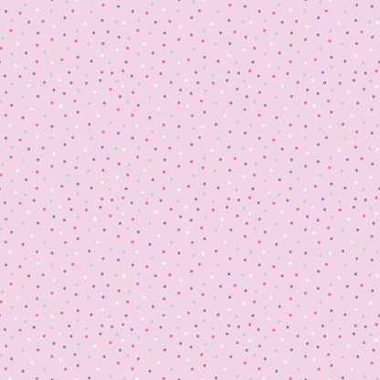Pink Unicorn Kingdom Dots - Riley Blake Designs