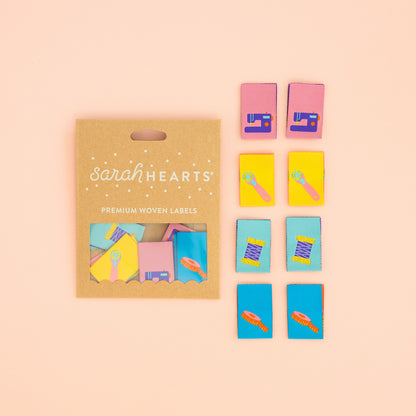 Sarah Hearts - Sewing Notions - 8 pcs