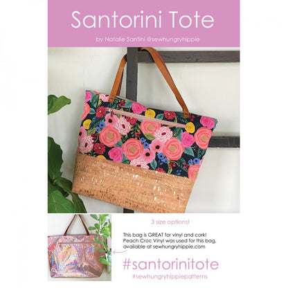 The Santorini Tote - Sew Hungry Hippie Pattern